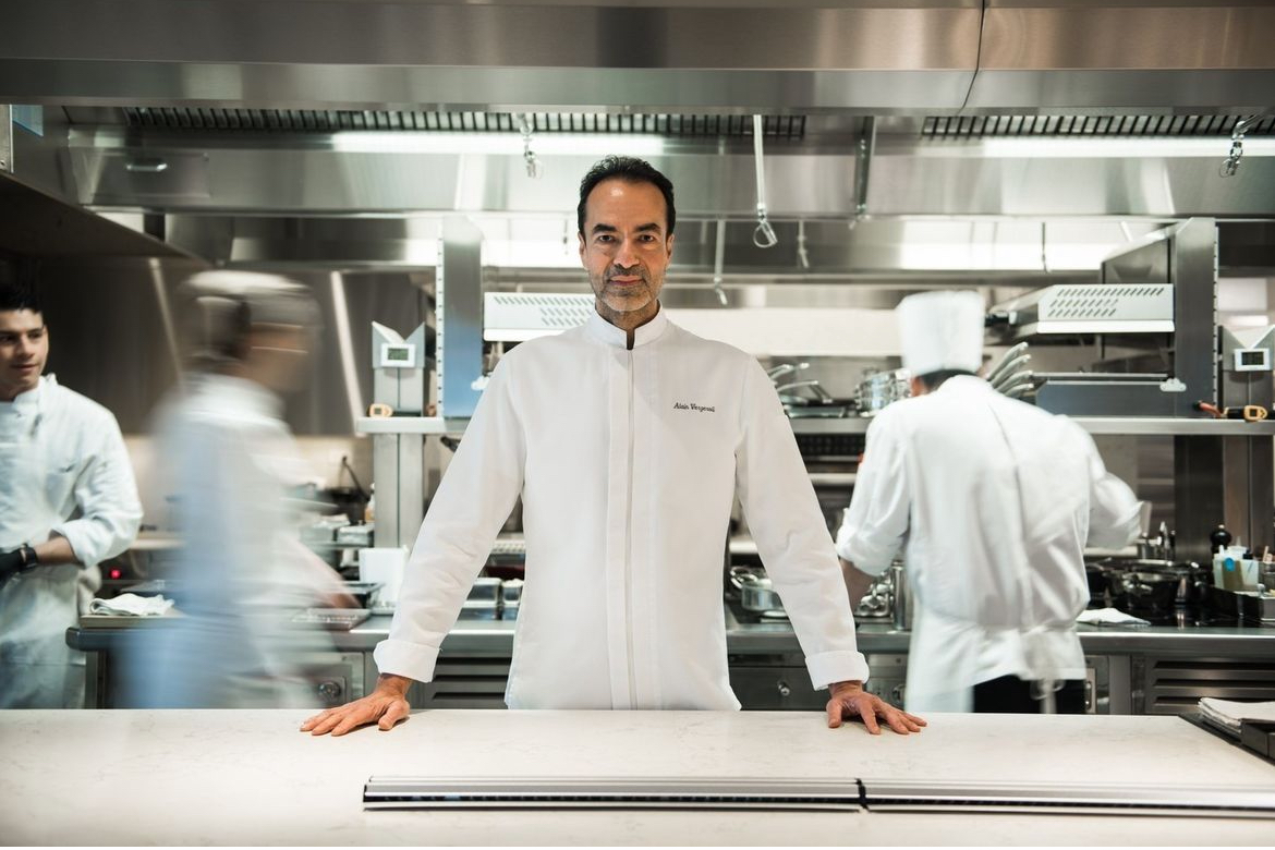 Alain Verzeroli, culinary director at L'Atelier de Joël Robuchon, Florida's only two Michelin Star restaurant 
