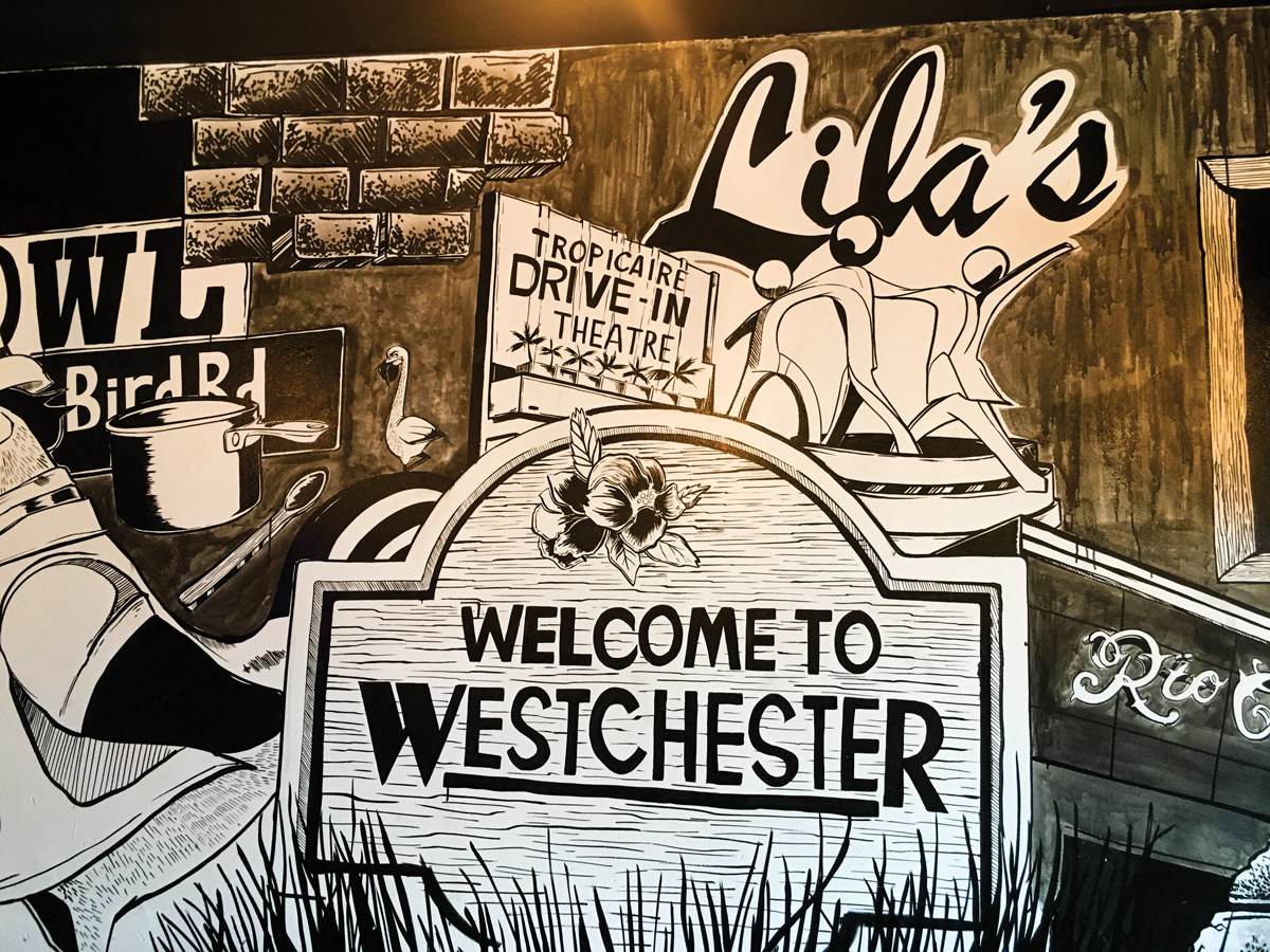 Westchester sign in PINCHO