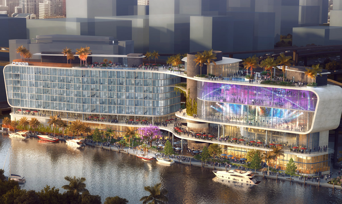 Rendering of Riverside Wharf