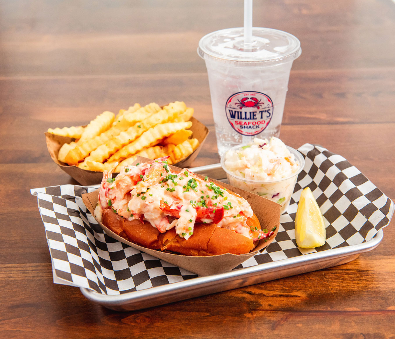 Lobster Roll from Willie T's Seafood Shack