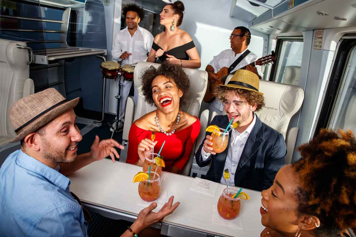 Aboard the Havana Rum Train