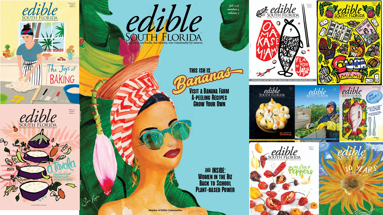 Edible South Florida covers
