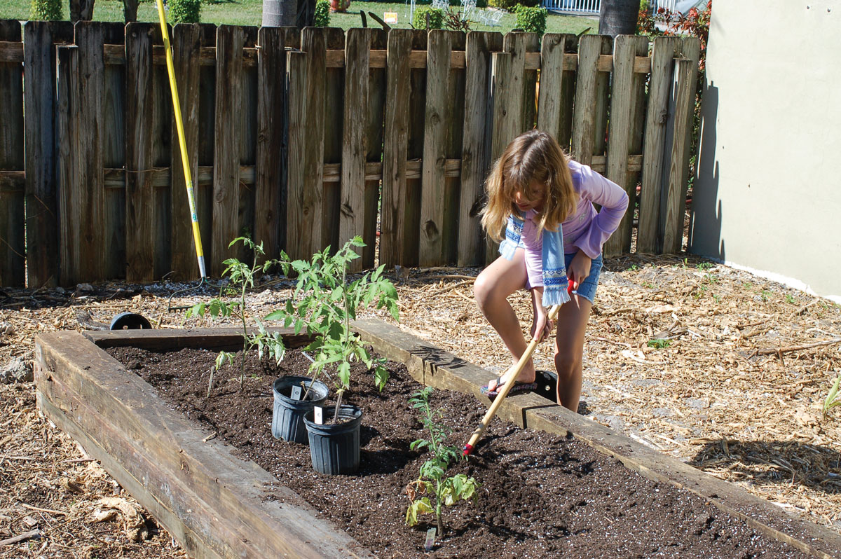 Sammy Wasielewski started gardening when she was a child