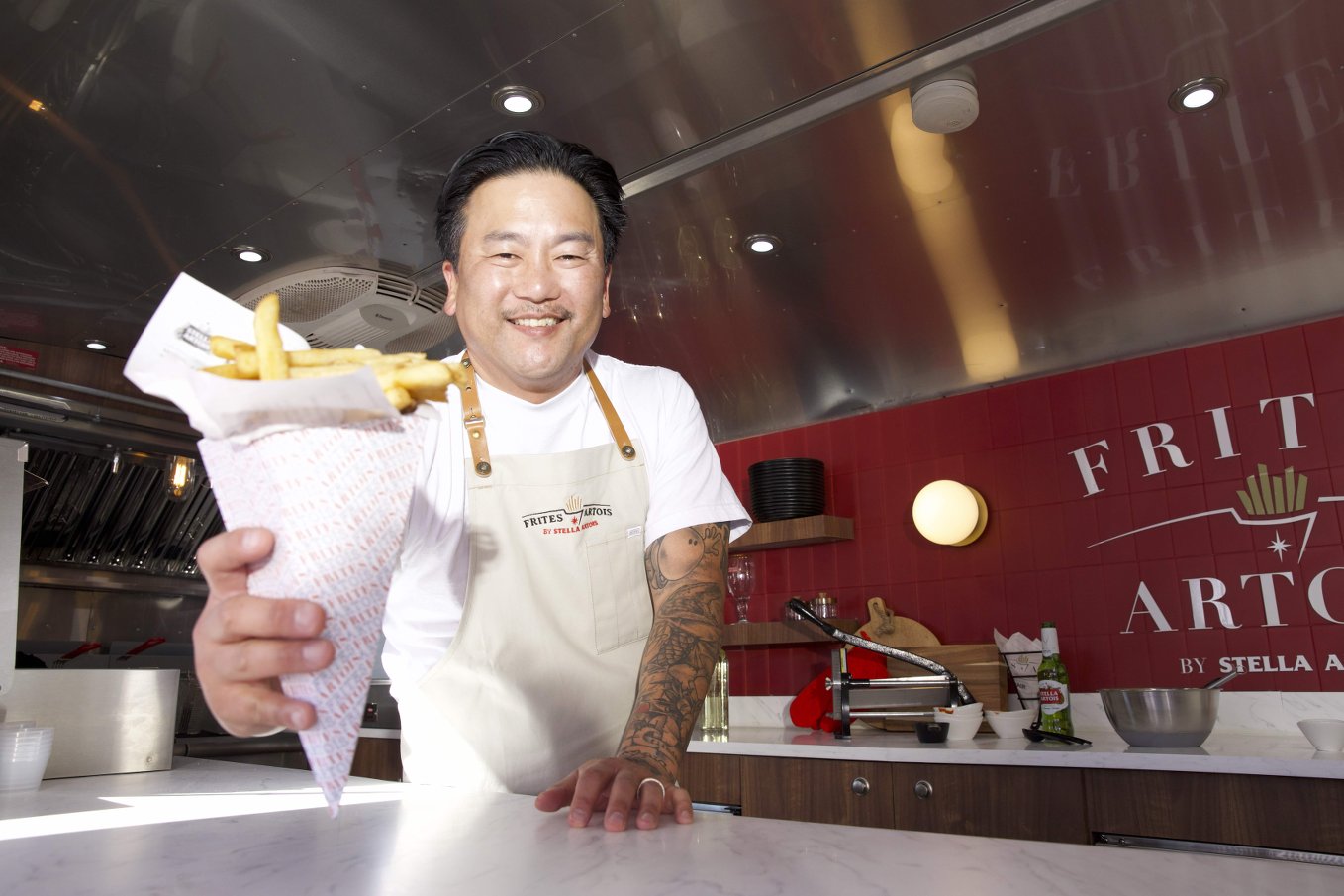 Chef Roy Choi and Frites Artois