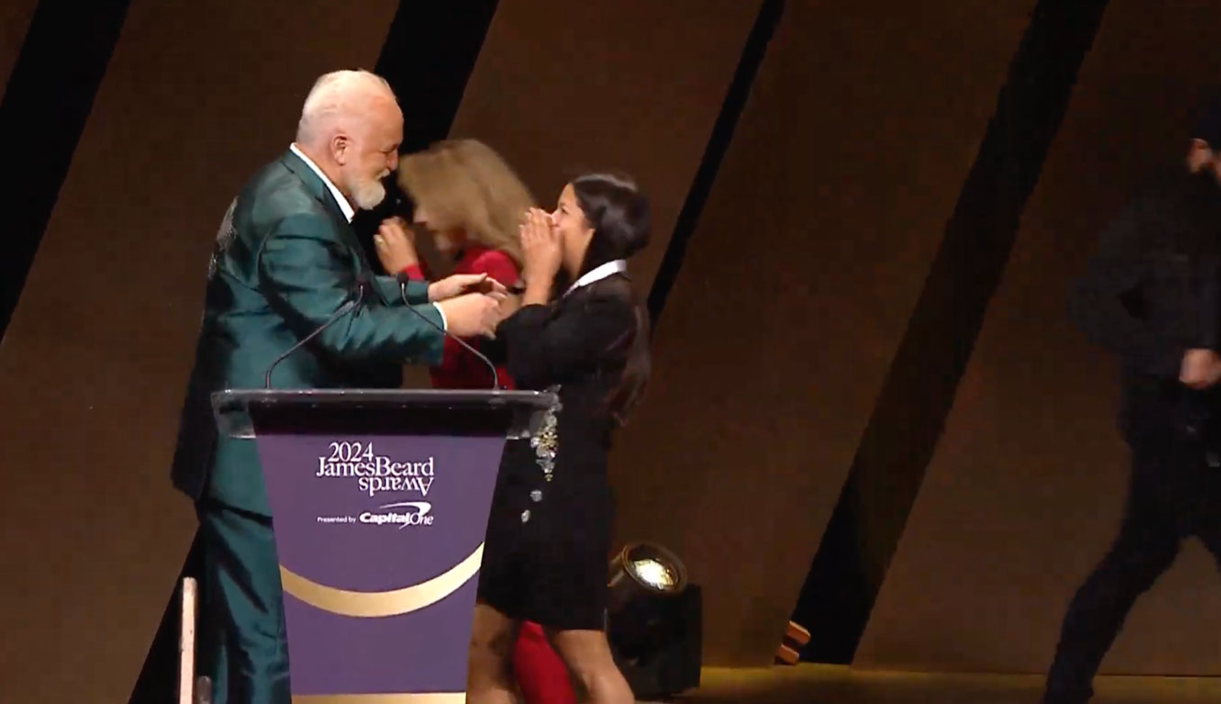 Val Chang at the James Beard Awards in Chicago