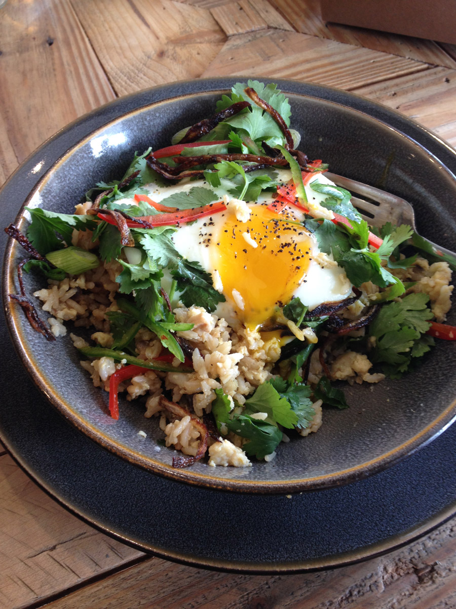 Nasi Goreng at Threefold Cafe | Edible South Florida