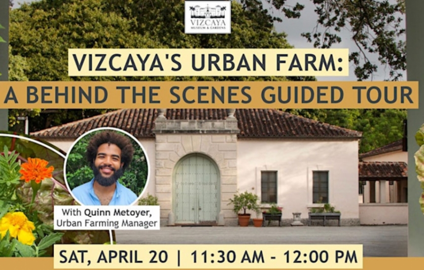 Vizcaya tour with Quinn Metoyer