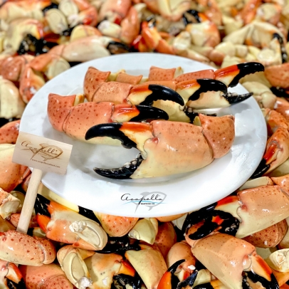 Stone crab claws from Acapella Seafood Company