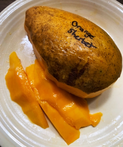 Orange Sherbet: The future of flavor in mango