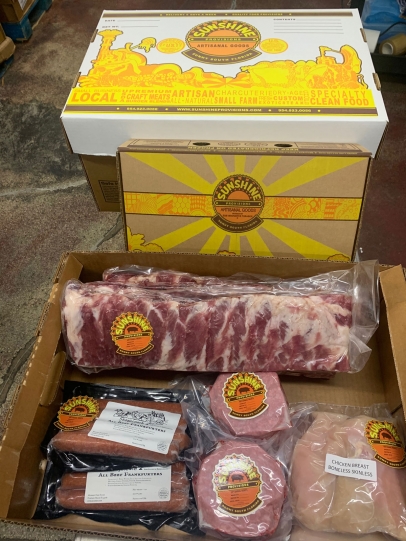 Sunshine Provisions box of meats