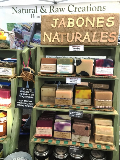 Natural and Raw Creations at Southwest Community Farmers Market