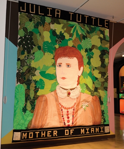 Collage of Julia Tuttle, Mother of Miami 