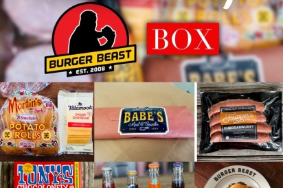 Burger Beast Box for Fathers Day 