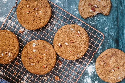 Vegan and gluten-free cookies from Pamela Wasabi