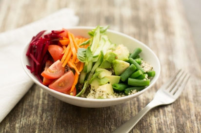 Rainbow Hemp and Quinoa Salad (Photo: Eat Real Food)