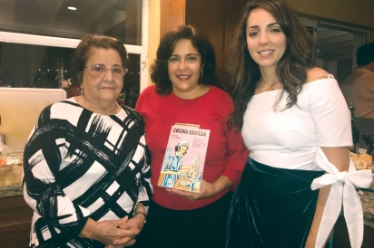 Three generations of cooking with Cocina Criolla: Maria Gonzalez, Emma Roca and Andi Roca
