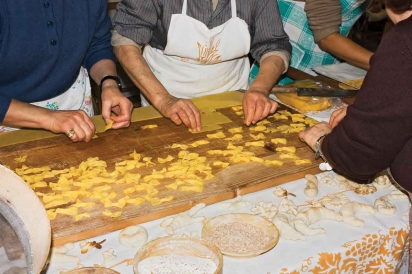 Making pasta in Emilia-Romagna