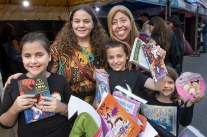 Kids and books at the Miami Book Fair