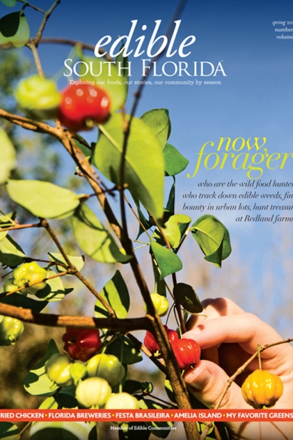 Edible South Florida Spring 2014, Issue #18 Cover