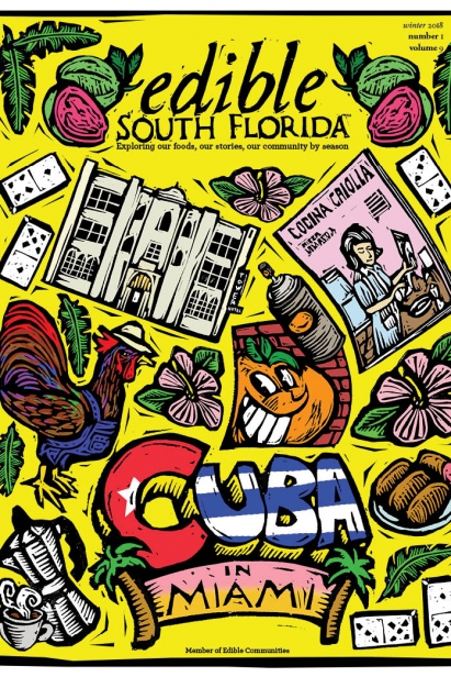 Edible South Florida Winter 2018 Cover