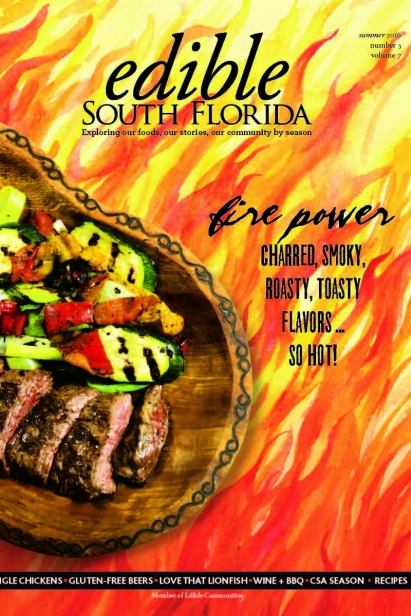 Edible South Florida Summer 2016, Issue #27 Cover