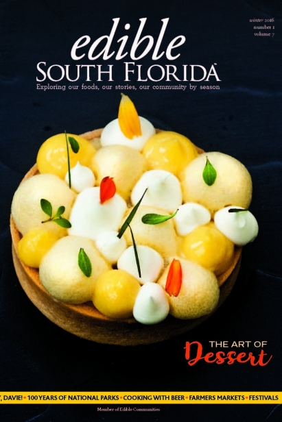 Edible South Florida Winter 2016, Issue #25 Cover