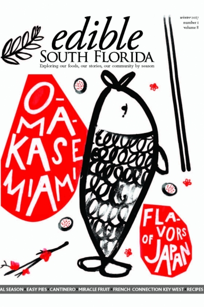 Edible South Florida Winter 2017, Issue #29 Cover