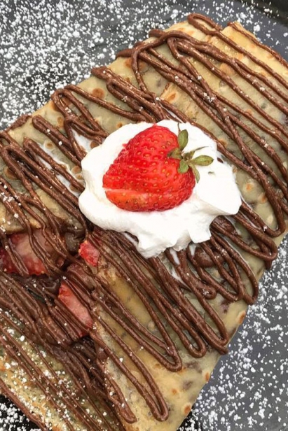 Nutella crepe from Jaque Mate 