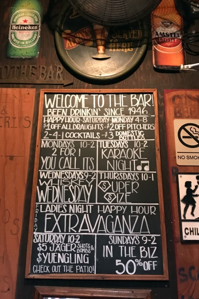 The Bar, a fixture since 1946