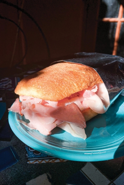 Gran Biscotta ham sandwich from Botta