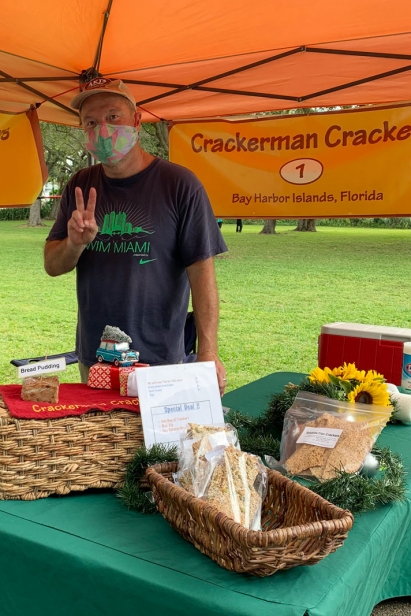 Stefan Uch of Crackerman Crackers