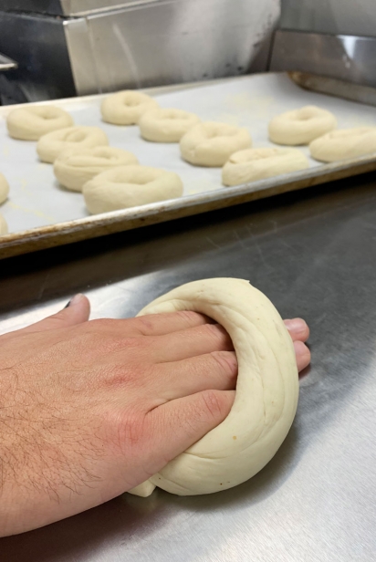 Shaping the bagel
