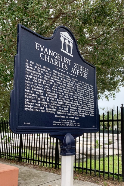 Charles Avenue was known as Evangelist Street