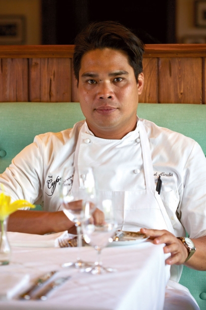 Chef Roel Alcudia of The Cypress Room