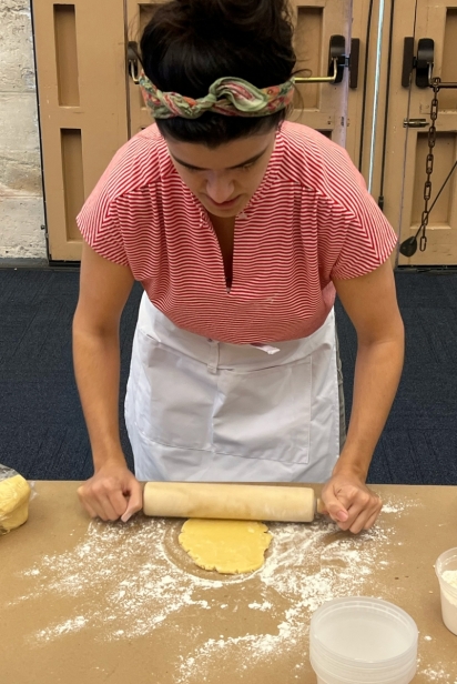 Lucia Meneses leads Dade Heritage Trust's Baking in Historic Places program