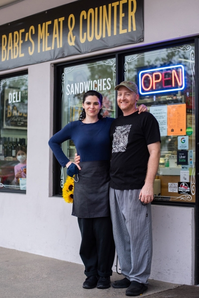 Melanie and Jason Schoendorfer of Babes Meat and Counter