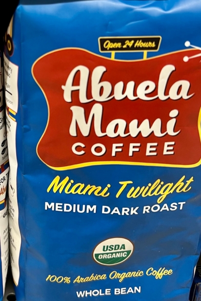 Local Abuela Mami coffee