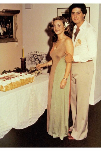 Nancy and Aurelio Sica at their wedding