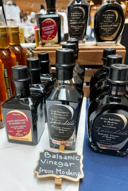 Olive oil at the Aventura Farmers Market every weekend