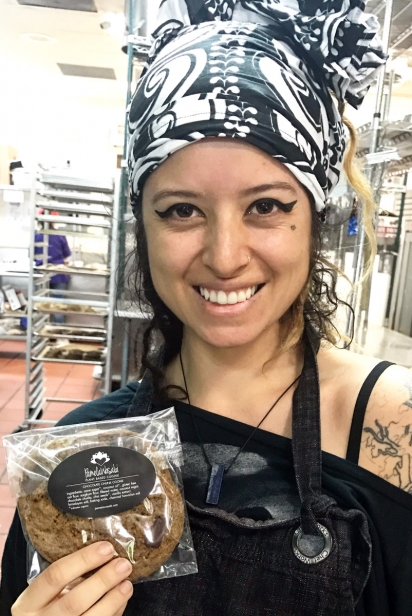Pamela Wasabi vegan baker