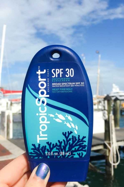 TropicalSport sunscreen
