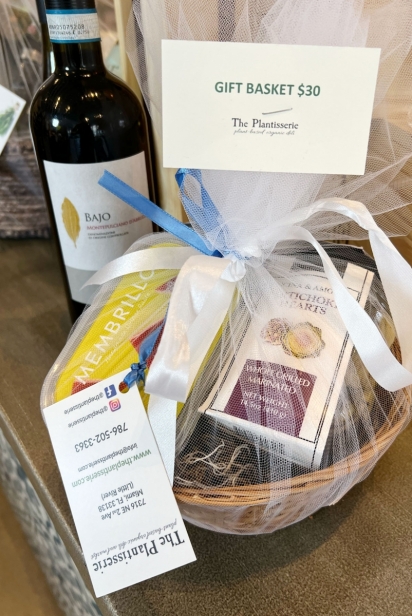 Gift basket at The Plantisserie