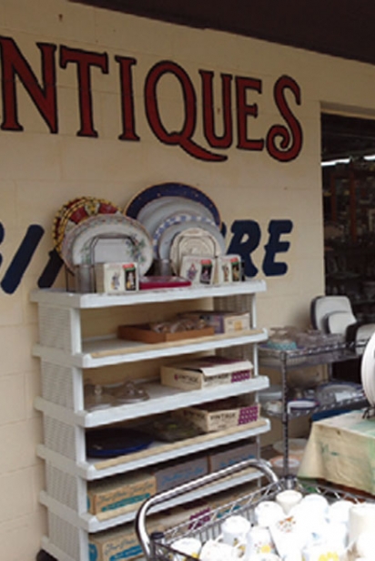 Antiques shop