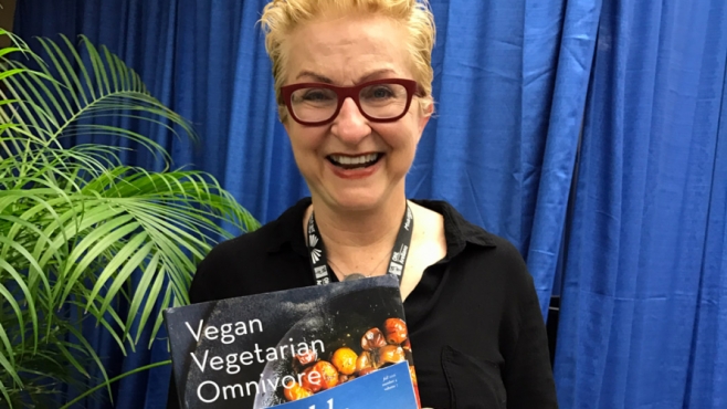 Anna Thomas, author of Vegan, Vegetarian, Omnivore