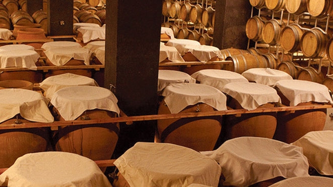 Wines stored in clay pots for six to eight months
