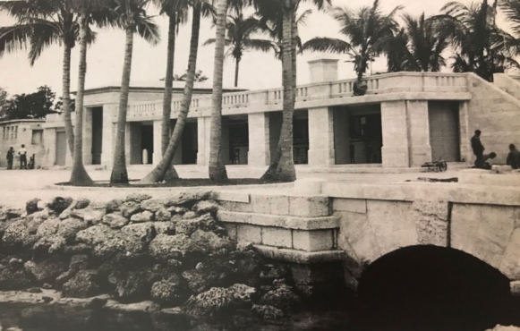 Early picture of Matheson Hammock concession stand