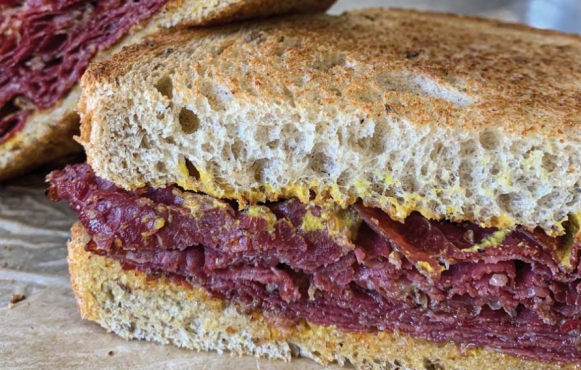 Babe's Smoked Meat Sandwich