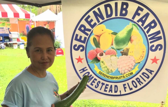 Serendib Farms at a Fruit and Spice Park event