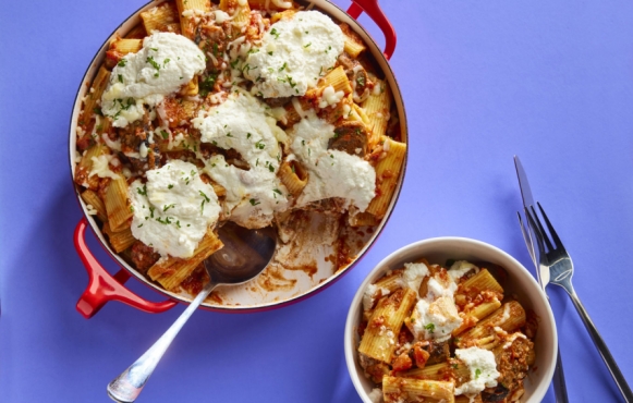 Polly-O Baked Pasta with Ricotta
