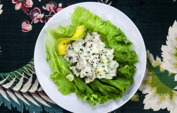 Avocado chicken salad